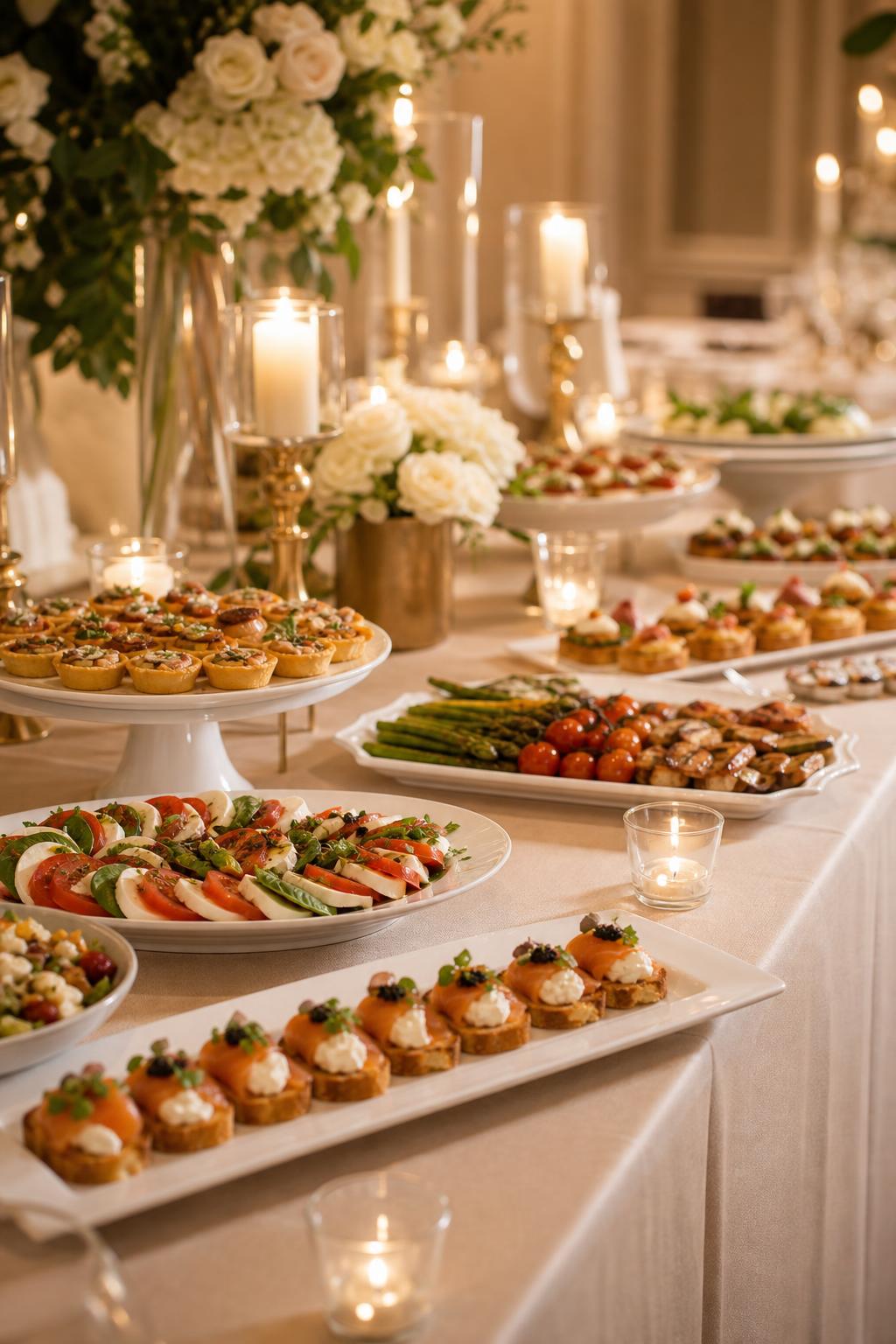 Catering in action