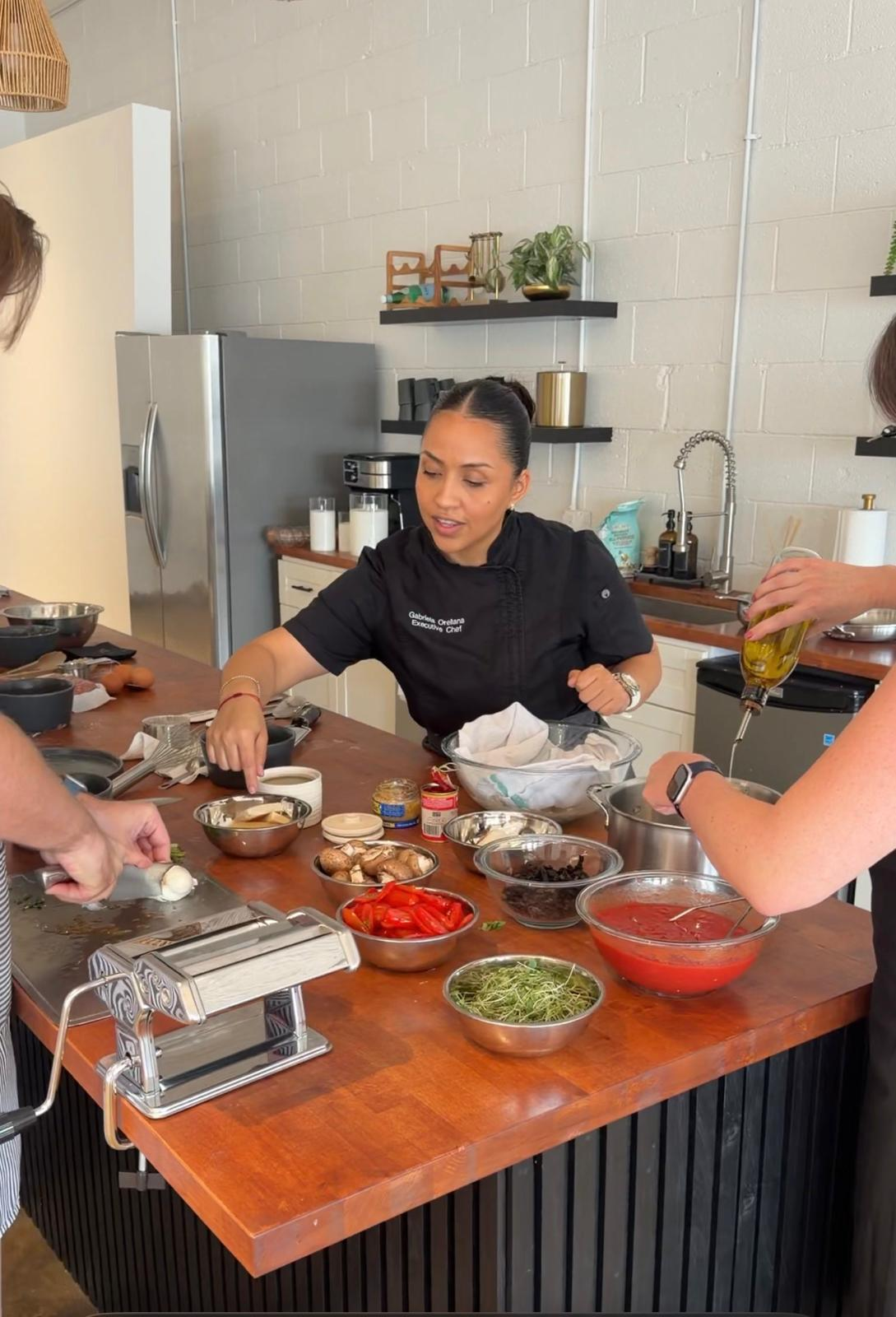 Cooking Classes in action