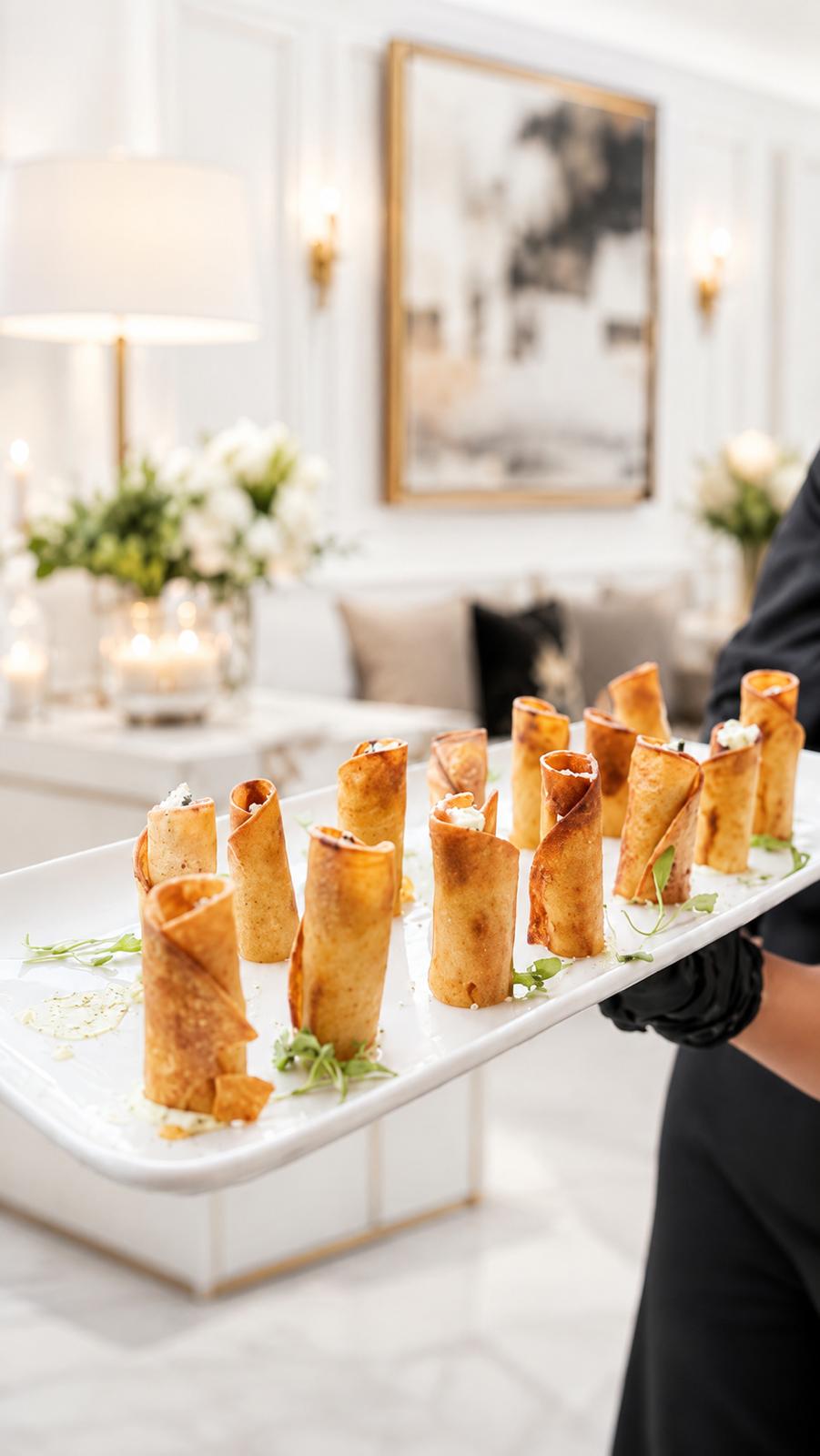 C|G Private Chef & Catering plated dish and event presentation